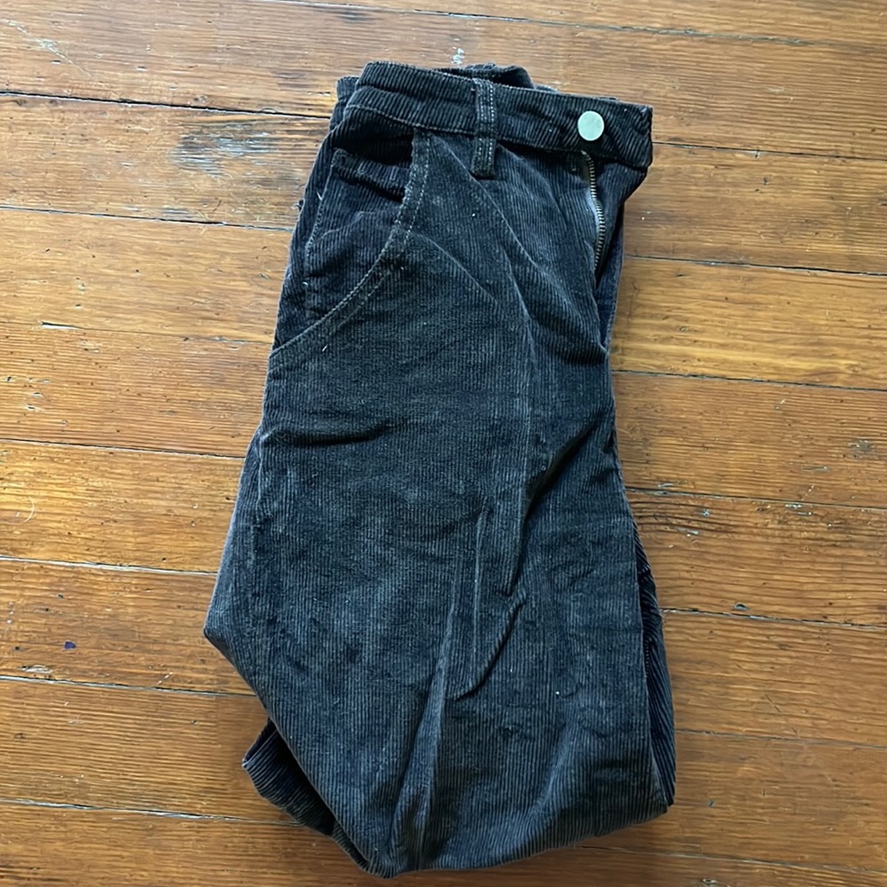 Brown corduroy pants